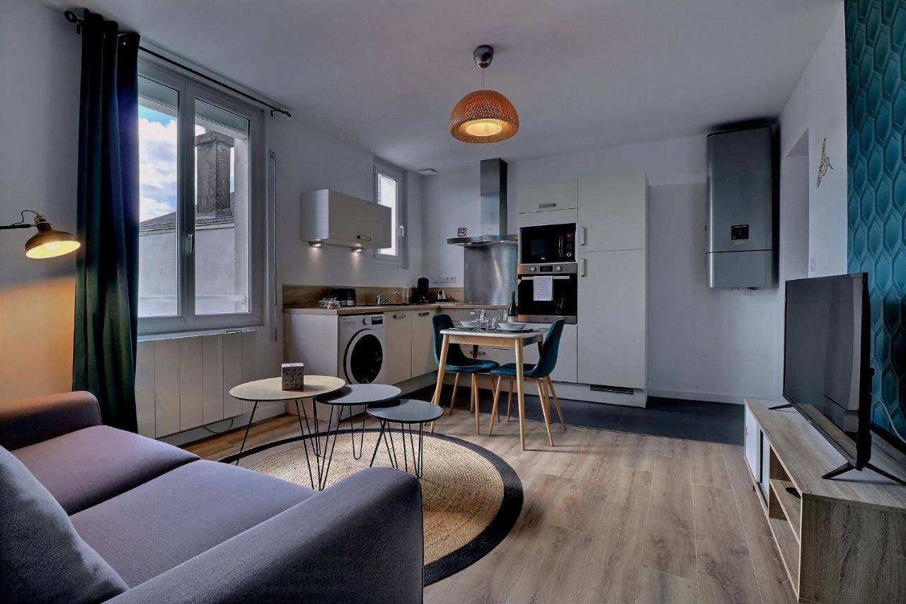 Appartement "Panna" Centre Ville De Vitre Bagian luar foto